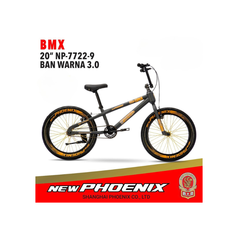 Bmx 20 NP 7722-9 Vbrake ban warna 3.0