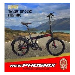 Folding 20 New Phoenix 6652 7sp cakram