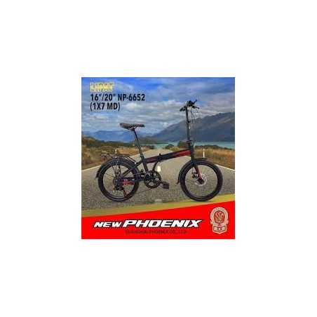 Folding 20 New Phoenix 6652 7sp cakram