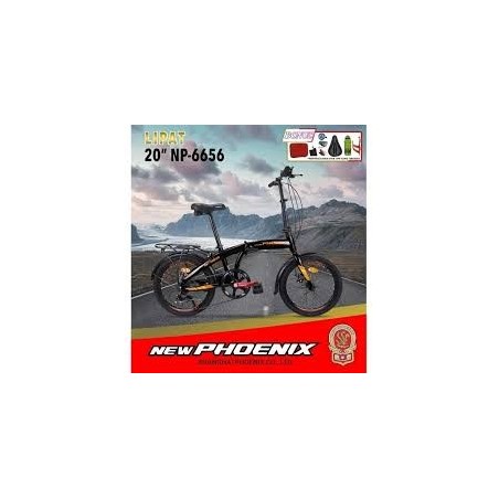 Folding 20 new Phoenix 6656 7sp cakram
