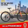 Mtb 26 new phoenix 2703 3x7sp