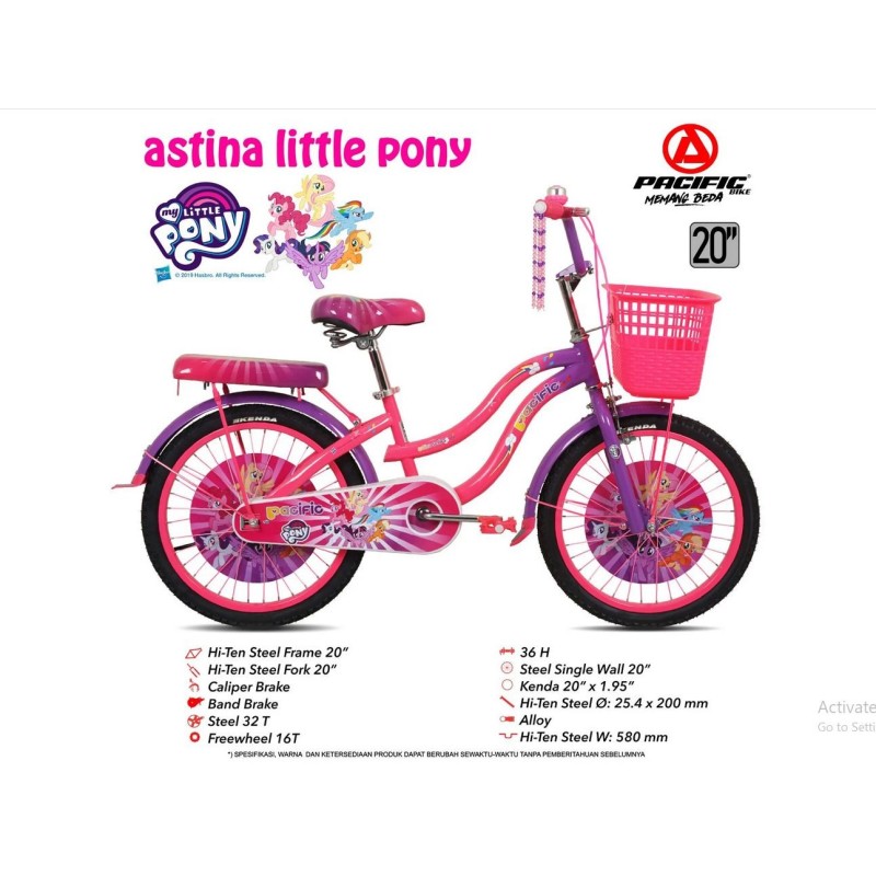 Mini 20 Pacific Astina TL little pony
